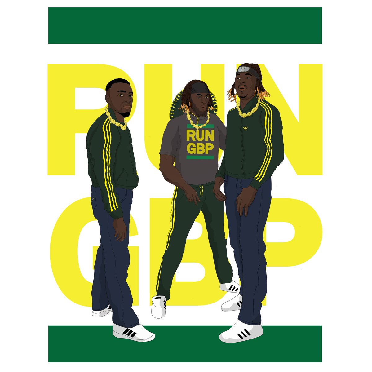 Scootersdoodles's tweet photo. @ajdillon7 @Showtyme_33 @jswaggdaddy #RUNGBP #KingsoftheRock #gopackgo https://t.co/9gM6JXwa4a