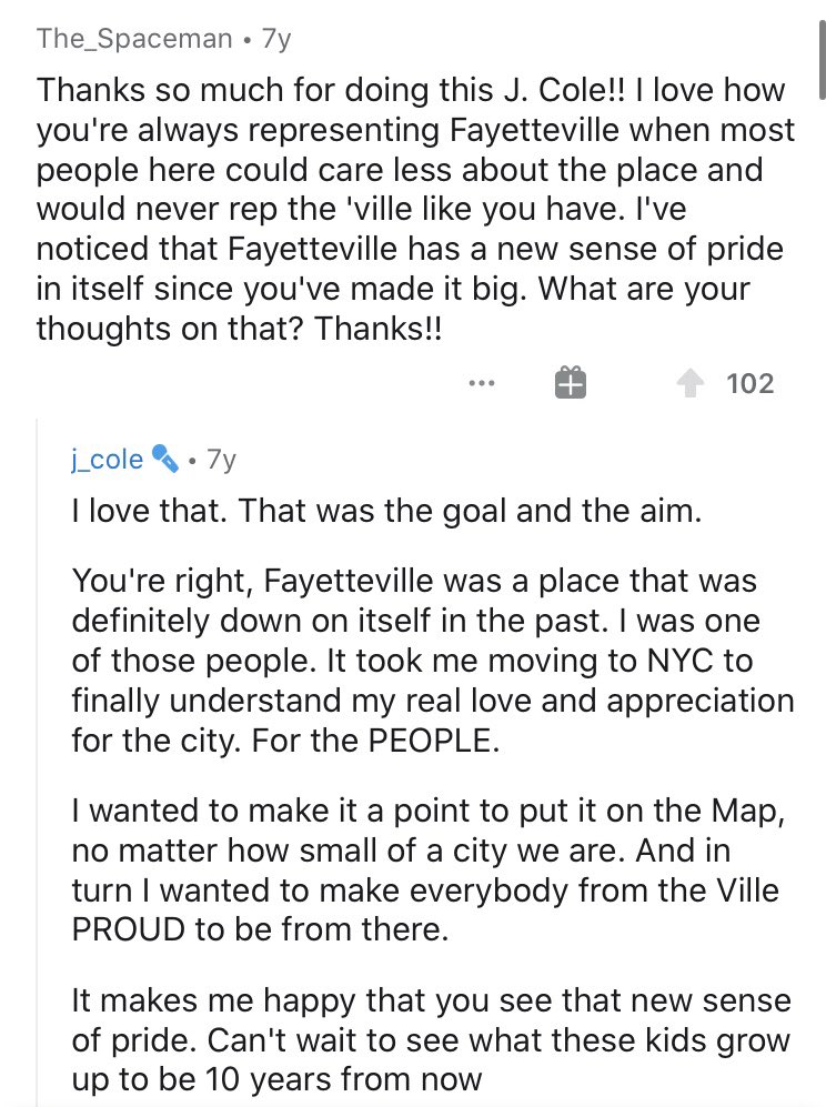 a few interesting facts from the man himself, representing Fayetteville, his biggest regret, and meeting Jay Electronica