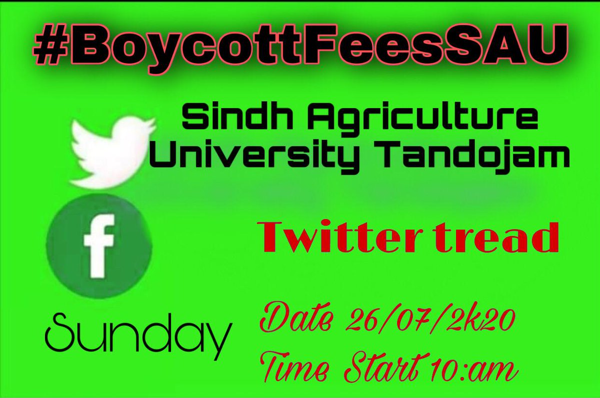 wafawaseem's tweet photo. This trend #BoycottFeesSAU may not necessarily boycott, cancel or reject the fees but it has made a historic, positive and  noticable victory - creating an effective pressure over the university administration for the consideration of the students' rights. (2/3)

#BoycottFeesSAU https://t.co/dpKCoRug05