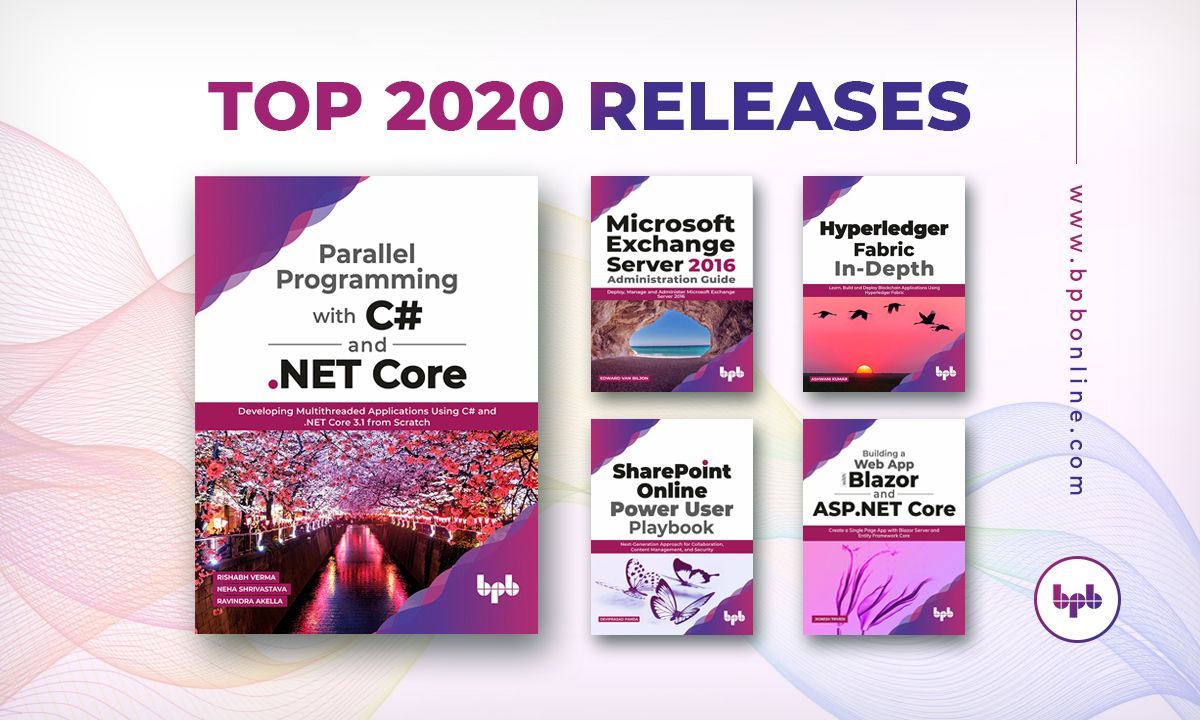 Check out the latest releases at #BpbOnline 

#newbook #upcoming #development #programming #coders #devlife #webdeveloper #technology #techbooks #elearning #ebooks #books #author #computerscience #softwareengineers #dotNet #microsoft #ExchangeServer2016 #hyperledger #sharepoint