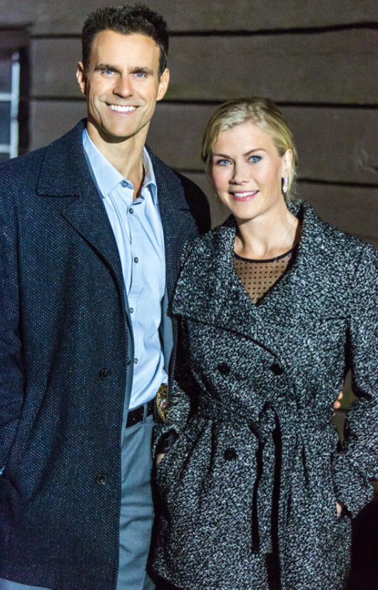 hallmarkmystery's tweet photo. .@Ali_Sweeney and @HomeandFamilyTV’s @CameronMathison star in #MurderSheBaked: A Chocolate Chip Mystery starting now! Are you helping us solve this case #Sleuthers? https://t.co/4XTQi3mxfV
