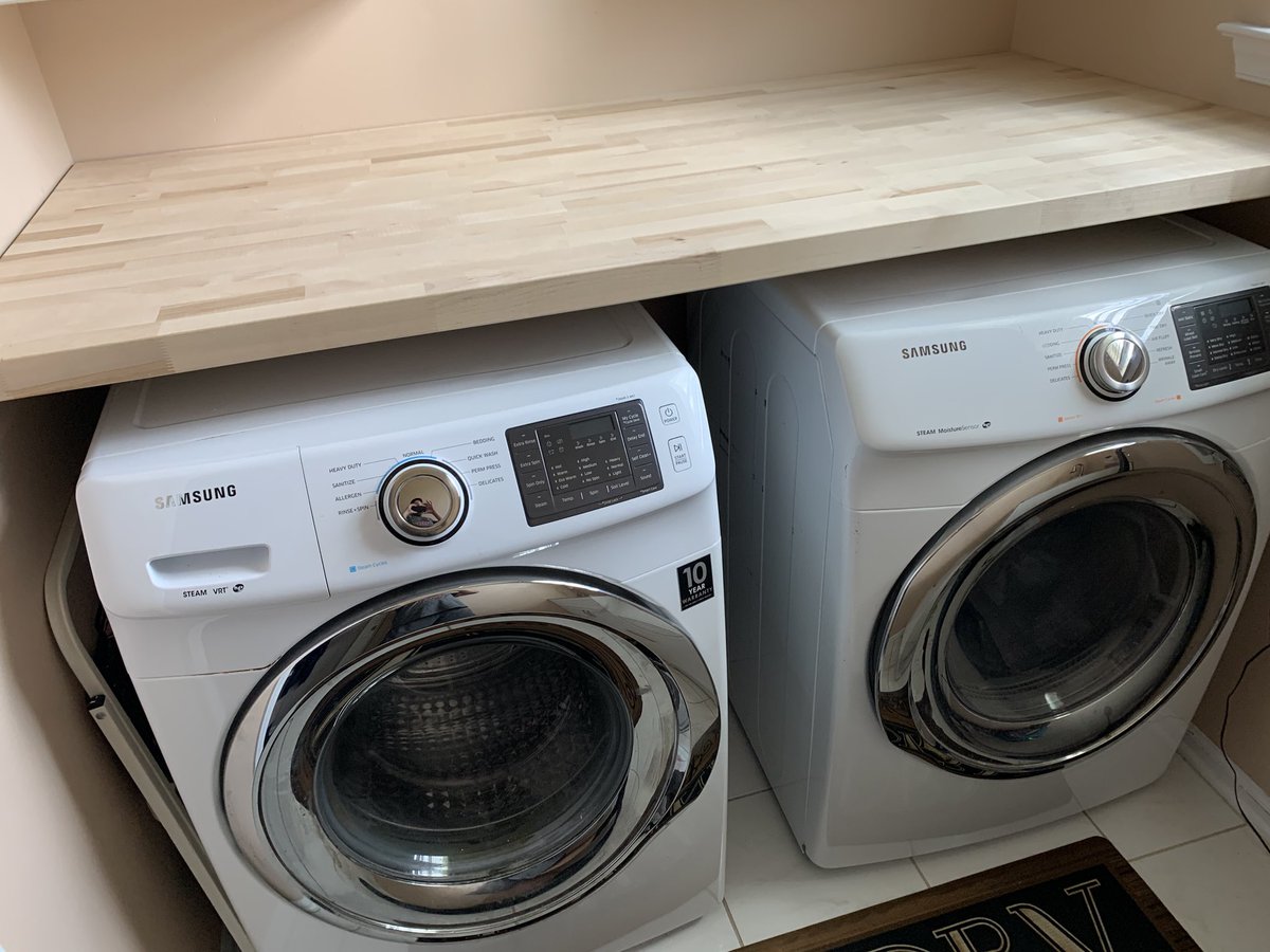 TonyTweetsStuff's tweet photo. My dad and I build a new counter in the laundry room #newcounter #thewave #YOLO https://t.co/r17JOFbXFt