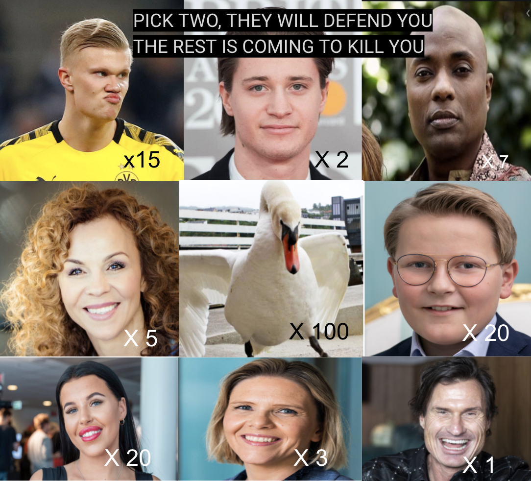Basilmaarud's tweet photo. PICK TWO
THEY WILL DEFEND YOU
THE REST IS COMING TO KILL YOU https://t.co/fHP2opBMUC