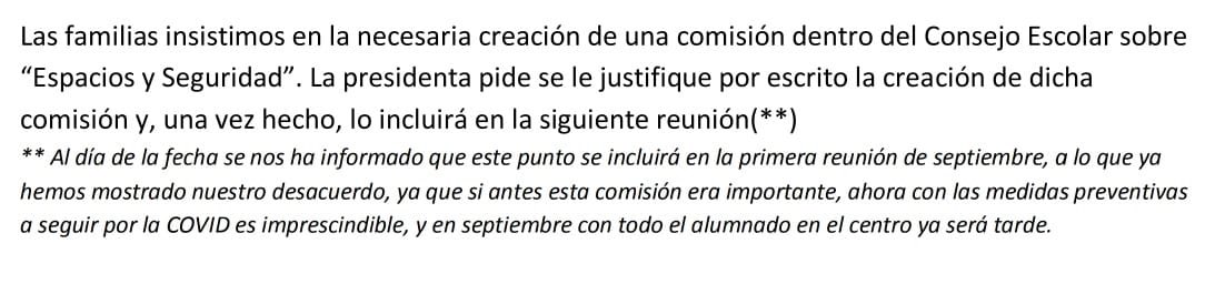 AMPABlasdelezo's tweet photo. NO fiaremos la salud de nuestra familia a quien ni su educación sabe gestionar.

Llamaremos a la 🅷🆄🅴🅻🅶🅰️ para una #VueltaSegura si @educacmadrid endosa el regreso a la dirección del centro, nuestros hijos deben quedar en manos de alguien capacitado.

#NuestroDirectorSeQueda https://t.co/HBhI9uYvH6