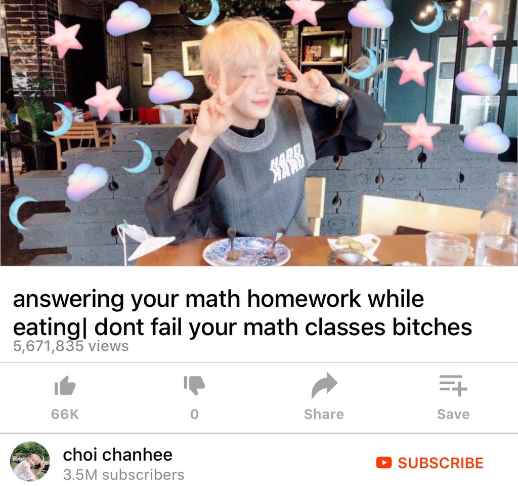 chanhee- attacks his fans (but in a friendly way)- short vlogs- always messes up in his vids lol- “debunking weird life hacks”- doesn’t know what he uploads