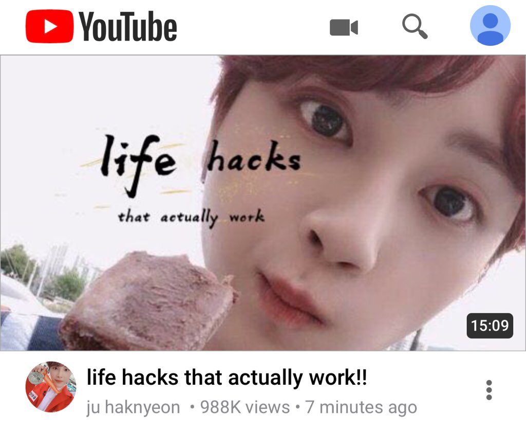 haknyeon- MUKBANGS- while chanhee debunks life hacks, he creates life hacks- need anything related to something unsloved? haknyeon’s the man