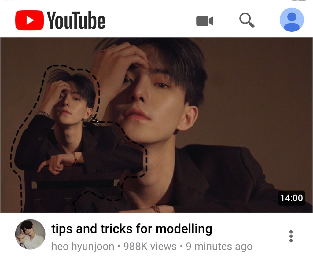 hyunjoon- fashion tips!!- a whole modeling channel- shows how the model industry works wbk- not photogenic? hyunjoon will save you