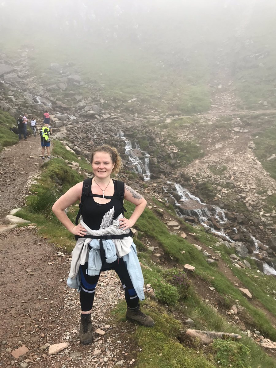 Emily_AHP's tweet photo. I never thought I would be able to complete the Ben Nevis climb...until it happened #thisgirlcan #pushedtorhelimits https://t.co/SpU1MNcuIF