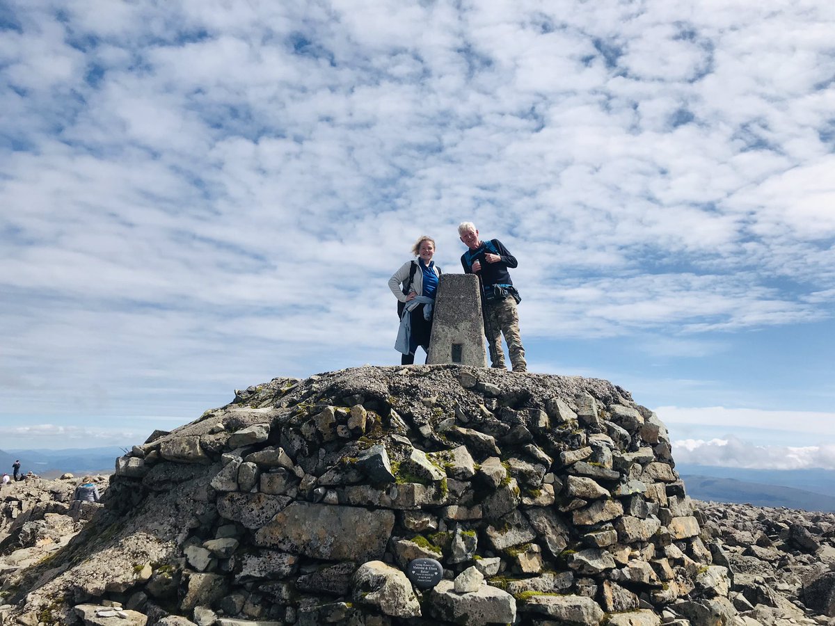 Emily_AHP's tweet photo. I never thought I would be able to complete the Ben Nevis climb...until it happened #thisgirlcan #pushedtorhelimits https://t.co/SpU1MNcuIF