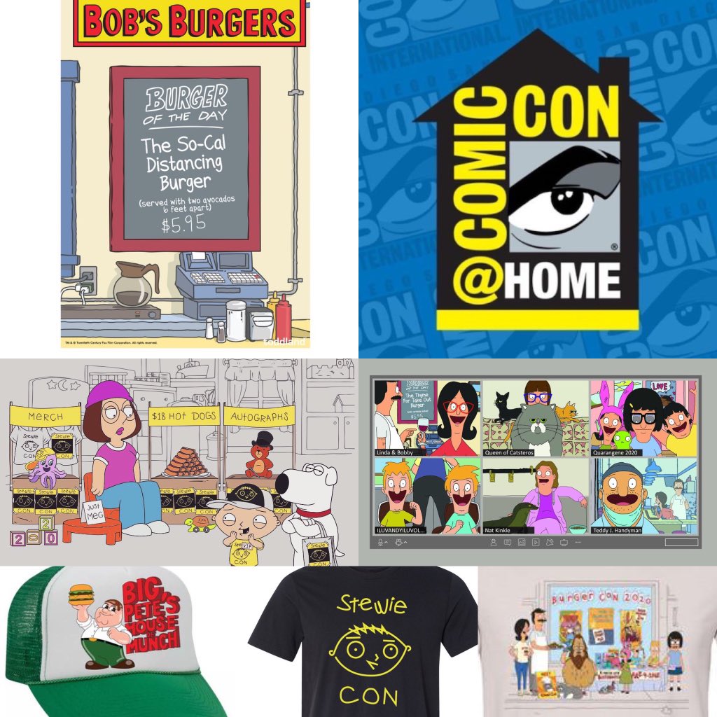 LAST DAY!!! It’s your last chance to order our exclusives from toddland.com!  Get those orders in, otherwise a certain overpriced online auction site and flipper prices will be your only option later! #sdcc #sdcc2020 #ComicConAtHome #BobsBurgers #FamilyGuy #AmericanDad