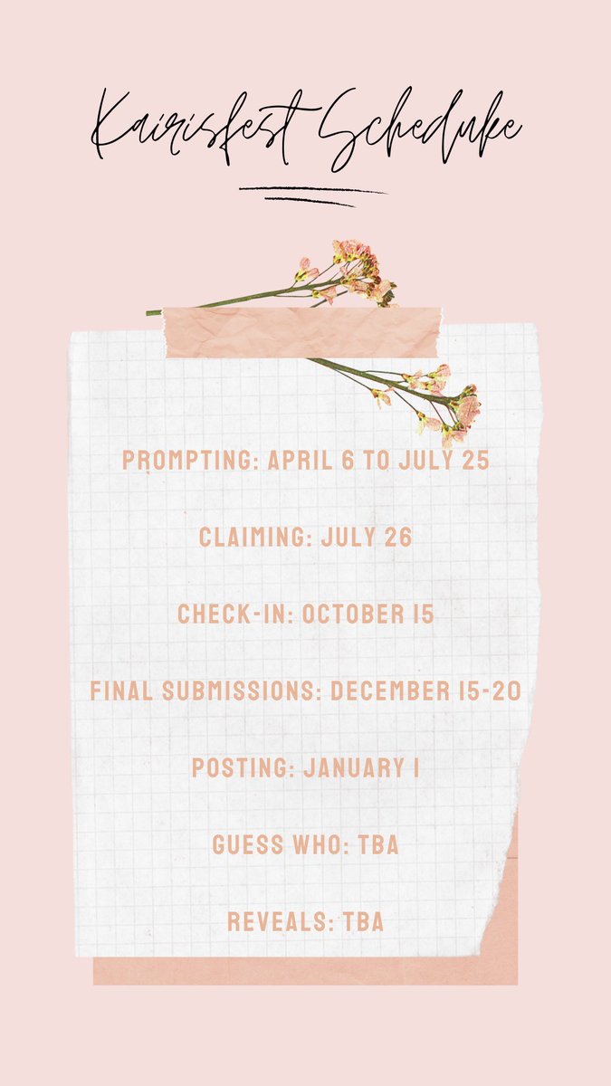 kairisfest's tweet photo. Updated schedule: https://t.co/Phv9eLSuwT