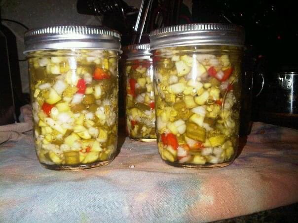 #TopDog sweet pickle relish made with #serranopeppers for heat #yum #grill #cookout #summer #brats #burgers #hotdogs #tailgate