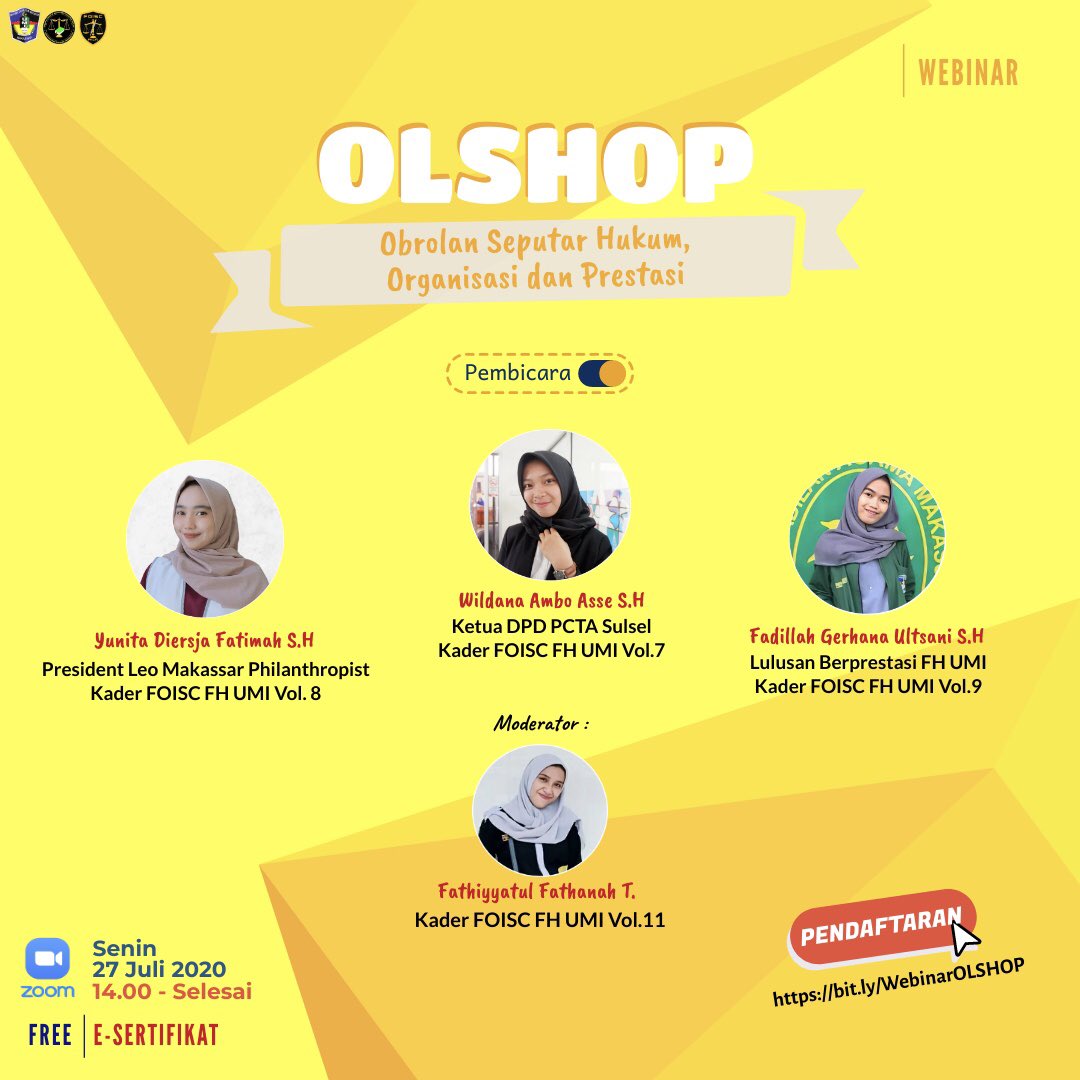 FOISC FH UMI (@foiscfh) on Twitter photo 