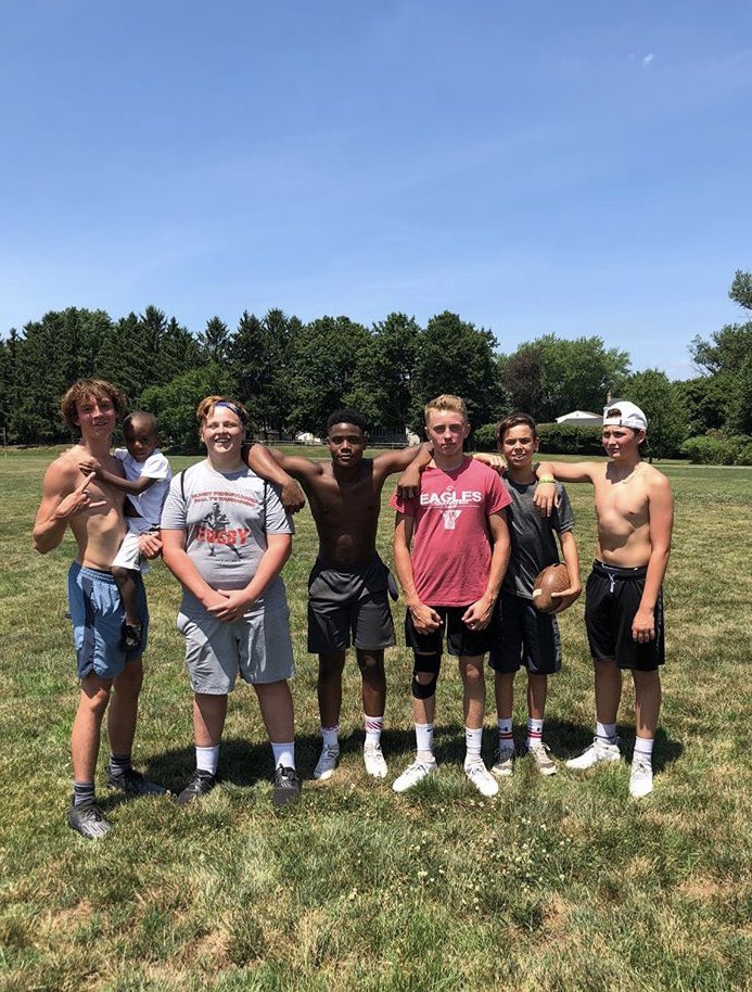 AidanCrowl's tweet photo. No days off🏈 https://t.co/fjcXWUwrXR
