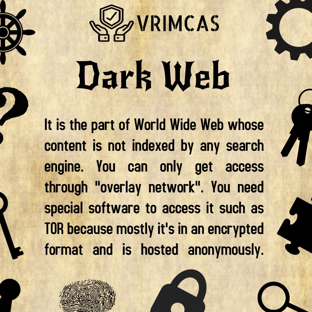 vrimcas's tweet photo. The hidden internet π¨βπ»π¨βπ»
#surfaceweb #visibleweb #deepweb #DarkWeb #hiddeninternet #worldwideweb #tor #onionrouter #cybersecuritytips #cybersecurityawareness #Hackers #hacking #vrimcas #infosec #information #informationsecurity #informationtechnology https://t.co/N0cLyifVfR