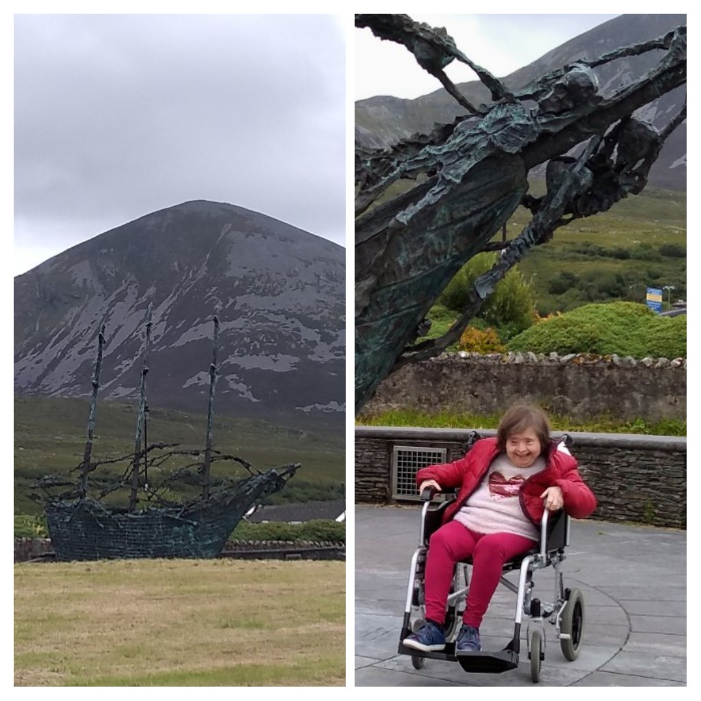 At the Famine Memorial, #CroaghPatrick. #ReekSunday
My little girl couldn't walk far today but was so happy to be here..
🙏💓✝️🇮🇪