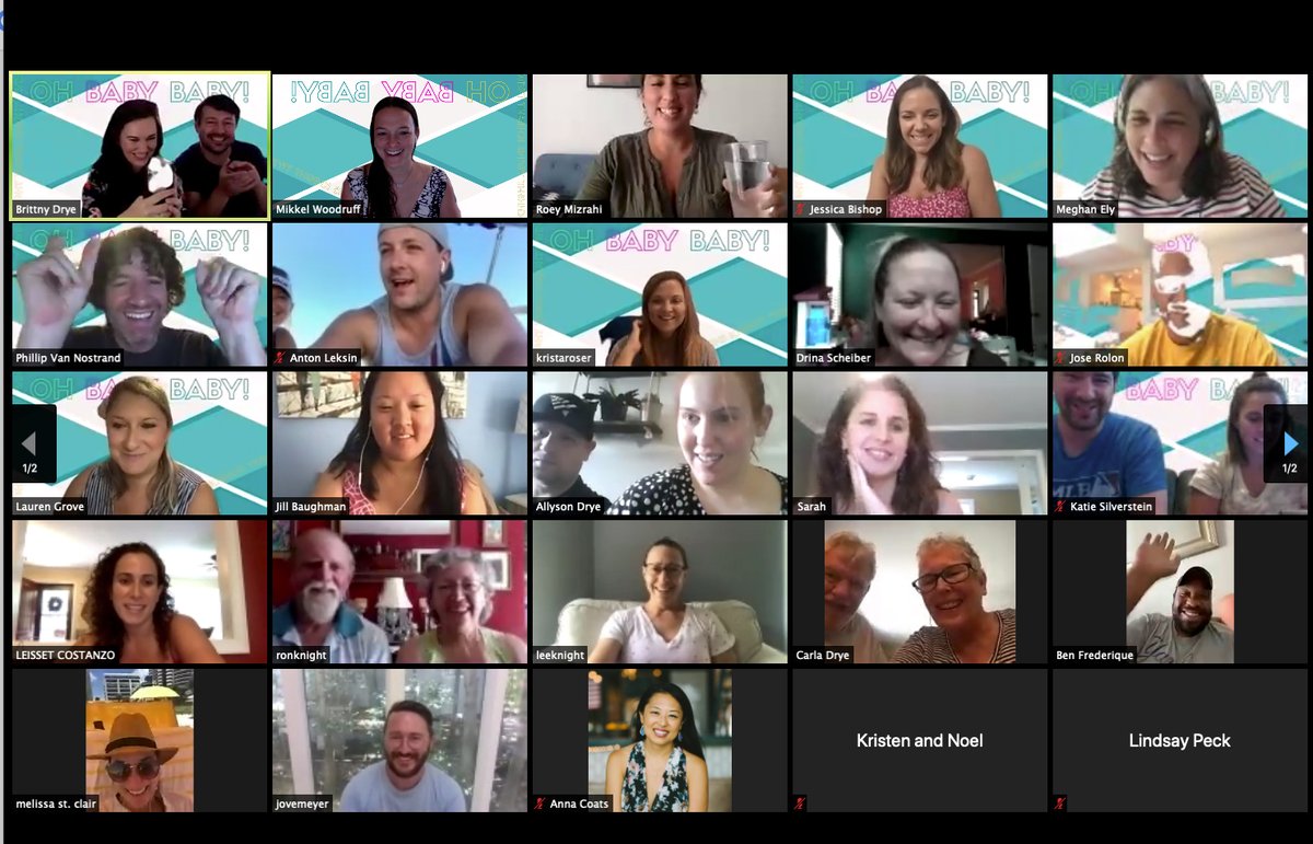 Loving celebrating <a href="/LoveIncMag/">Love Inc.</a> founder today! Brittny is looking as gorgeous as ever &amp; is Superwomen, pregnant with twins! Yay Brittny! We LOVE you! #VirtualBabyShower <a href="/BrittnyDrye/">Brittny</a> <a href="/savvybride/">Jessica Bishop 💍 Founder, The Budget Savvy Bride</a> <a href="/RMizrahiEvents/">Roey Mizrahi</a> @JoveMeyer <a href="/JoseRolonEvents/">Jose Rolon Events</a> <a href="/ELD_Lauren/">Lauren Grove</a> @OFDConsulting