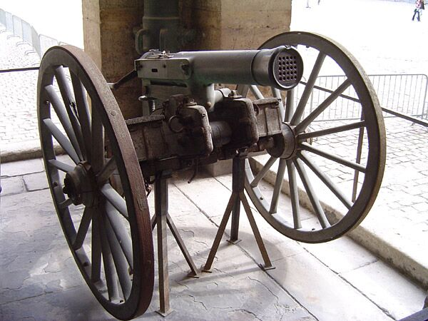 7/Now, many people thought France would beat Prussia, because France had kicked Prussia's butt up and down the block under the real Napoleon half a century earlier. And France had some technological advantages, including good rifles and a proto machine gun.