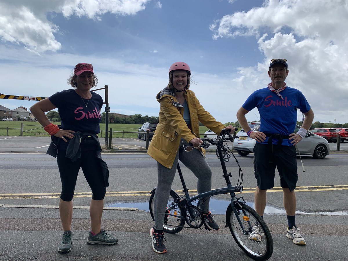 Sarah Pullen ๐ (@sarahspens) on Twitter photo Bumped into @chrlttjdg from <a href="/BrainTumourOrg/">The Brain Tumour Charity</a> by chance in Hythe today midway thru Day 2 of #500miles #themightywalk Bumped into @chrlttjdg from <a href="/BrainTumourOrg/">The Brain Tumour Charity</a> by chance in Hythe today midway thru Day 2 of #500miles #themightywalk