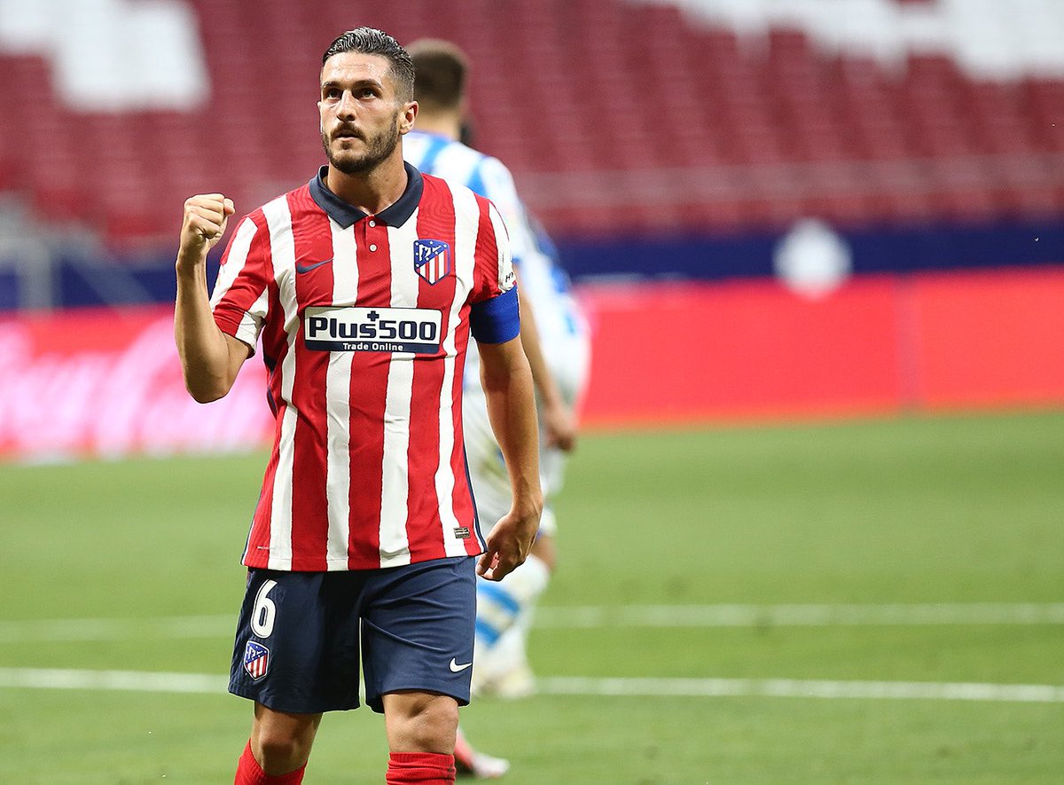 6- Koke Massive first season as captain. Always performed great and helped the team even though he was booed by his own people at one point. Never stopped working and running this season, Simeone’s extension on the pitch. Admirable before and after LaLiga’s return.Mark: 9