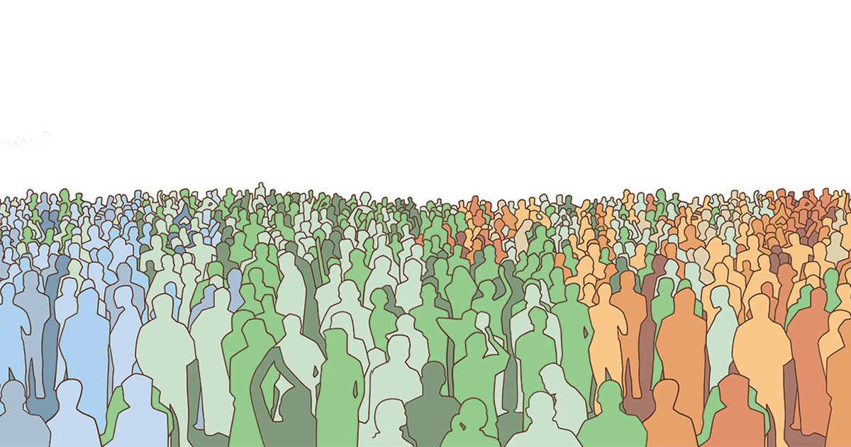 Толпа картинка для презентации