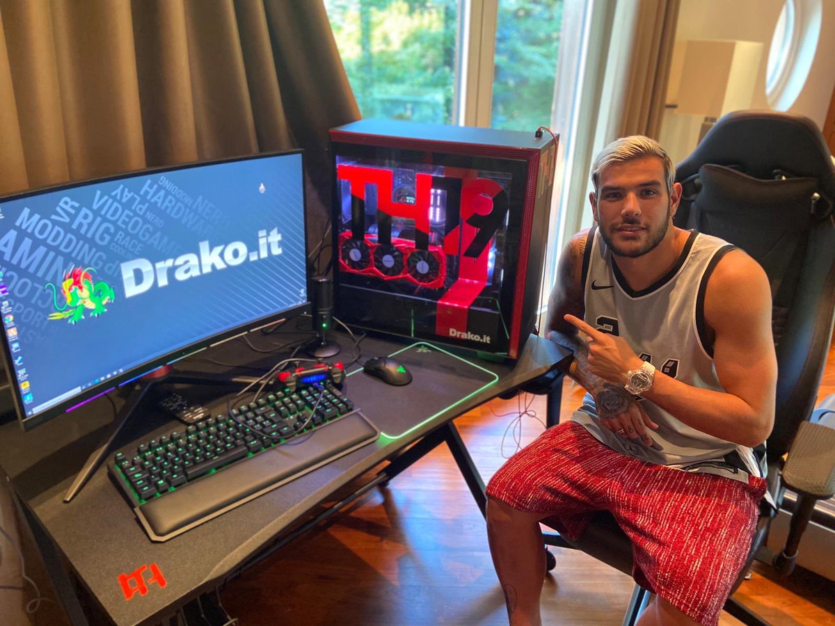 Theo Hernandez Feeling Unstoppable With Me New Teammate Fantastic Work Nvidia Nvidiageforcees Drako Frameswingames Rtxon