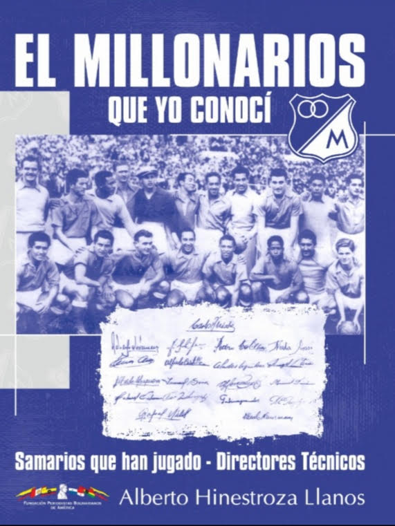 funperbol's tweet photo. El homenaje que el fútbol  samario le brinda a Millonarios en sus 74 años de fundado. Una Memoria inolvidable, anécdotas, fotos ancestrales y recuerdos que vuelven a ser parte de su grandeza como equipo https://t.co/GlRlqVgql6