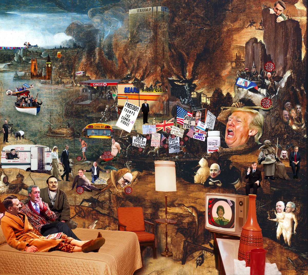 Cold War Steve On Twitter Announcing Trumpscape The Jigsaw The Artefact That Finally Enables Me To Break America Possibly Available For Pre Order From Anywhere In The World On