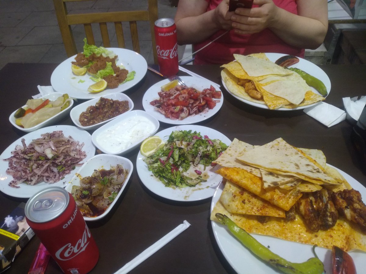 Hatunla yemek keyfi