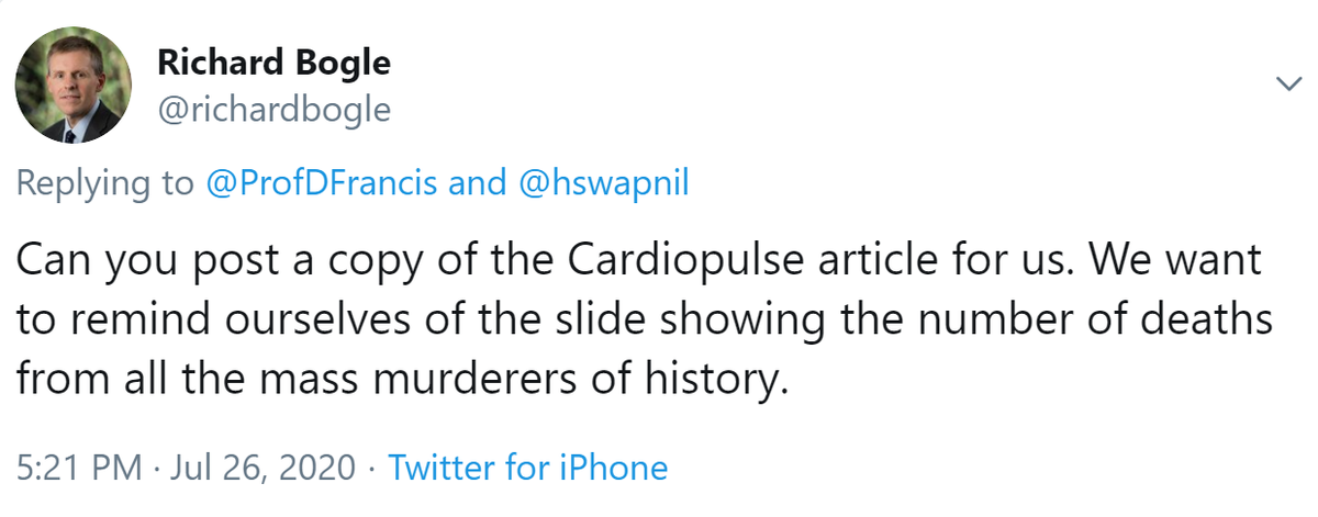 Ah you are a very naughty man Richard.You know I can resist anything, except temptation.