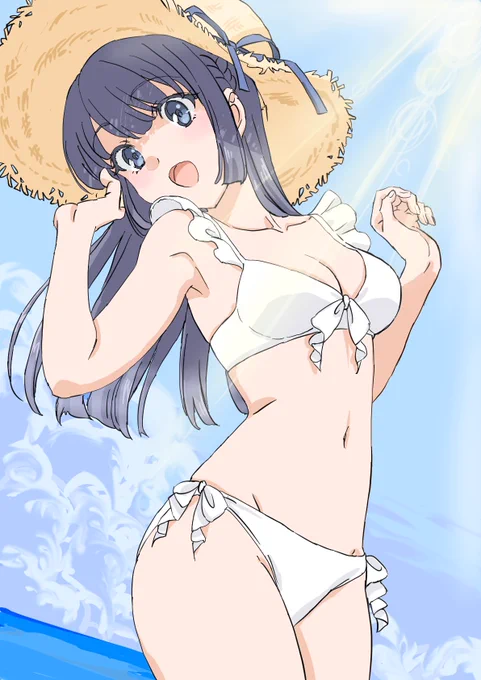 暑いので水着翔子さんで涼みましょう 