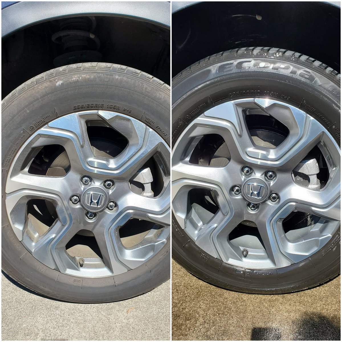 GameOverPDX's tweet image. I love the transformation of cleaning wheels. #detailing #autodetailing #portlandoregon #cleaning #cleaning #sundayvibes #detail #radiantshine