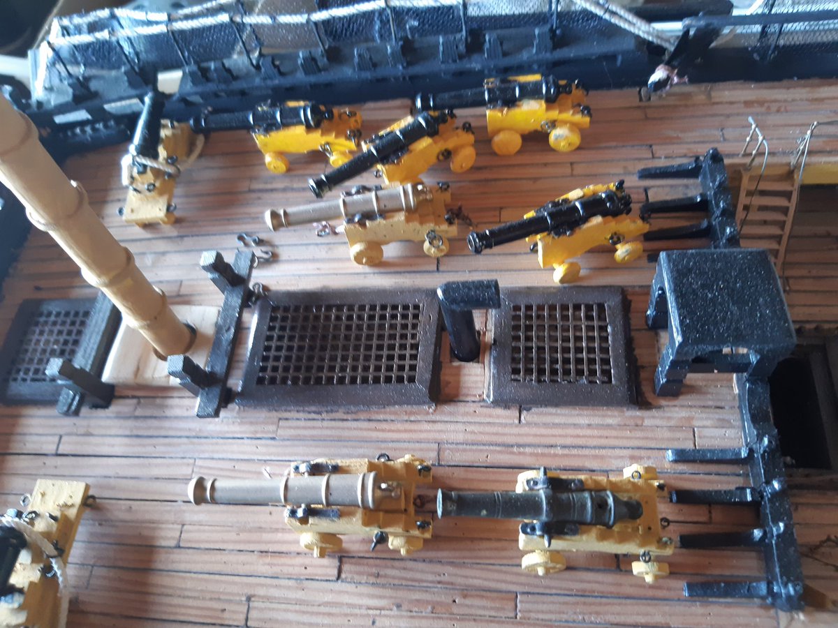 Can you spot the contemporary (toy) cannon?