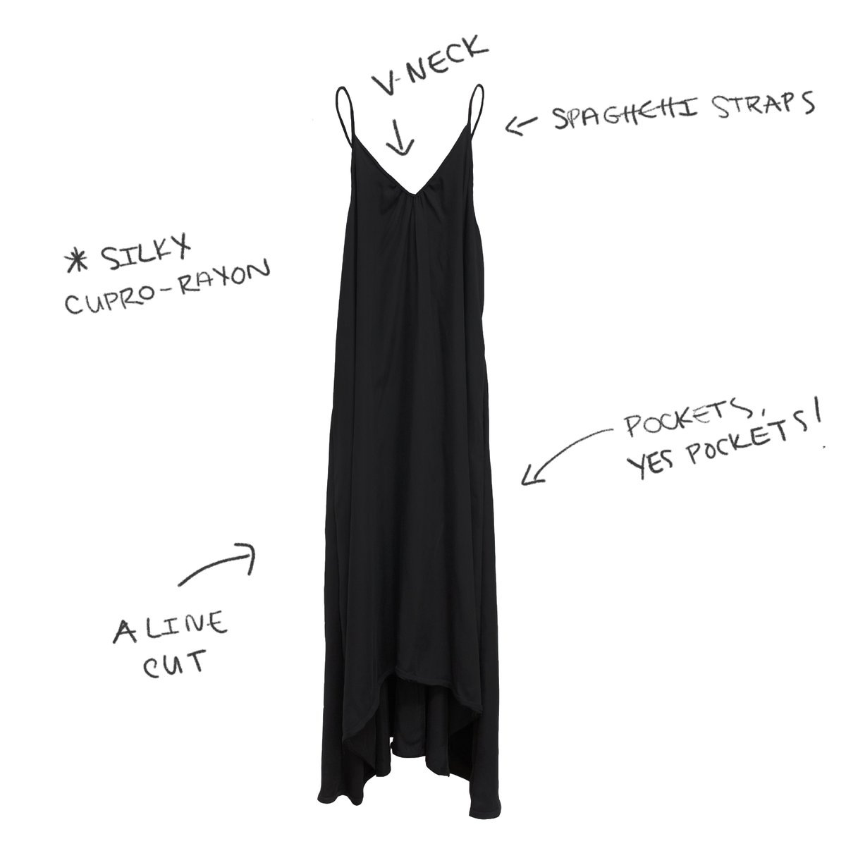 hill_kuipers's tweet photo. This sophisticated yet simple black dress is designed for a fluid, flattering silhouette. With day-to-night versatility, in silky cupro-rayon, it moves with you and feels absolutely amazing on your skin. https://t.co/LR1jrsjKFS