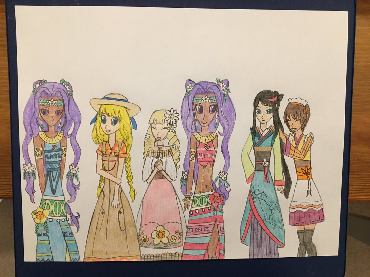 Rapidash93's tweet photo. This week, the bachelorettes from Story of Seasons: Trio of Towns! (minus Inari because I forgot they’re also a bachelorette... oops 😅) 👩‍🌾 #StoryofSeasons #StoryofSeasonsTrioofTowns #HarvestMoon #SoS3oT https://t.co/KAYU0EnTe9