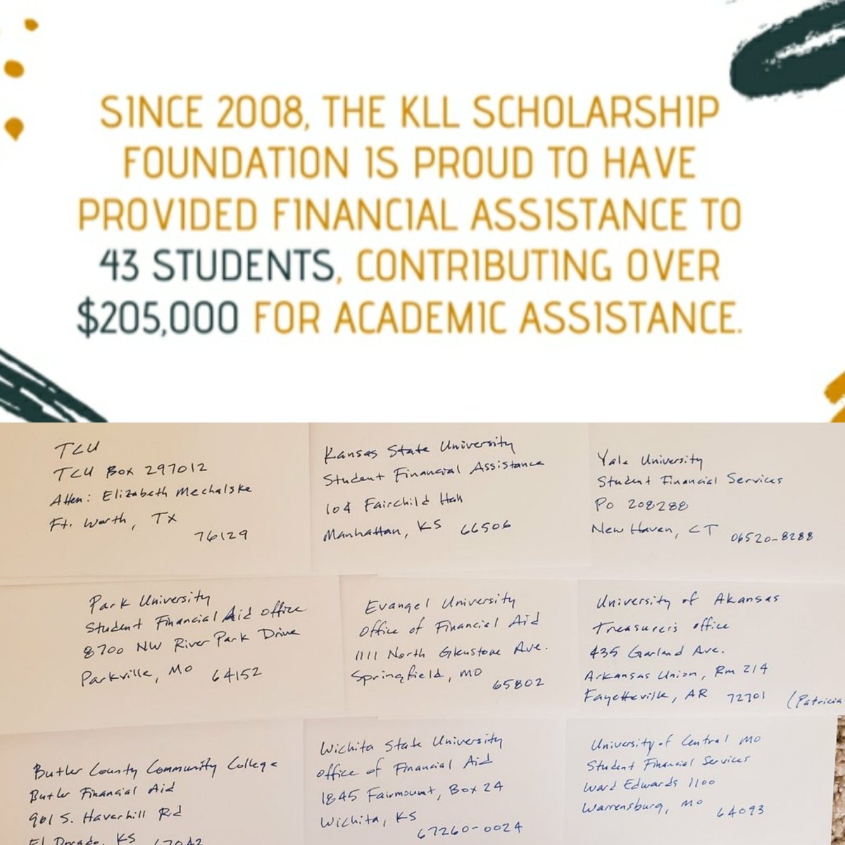 Exciting time of year to be sending scholarships to help kids who have lost a parent to cancer. Cancer isn't canceled because of COVID!nam04.safelinks.protection.outlook.com/?url=https%3A%…