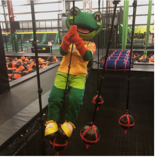 RJ just finding his inner ninja.