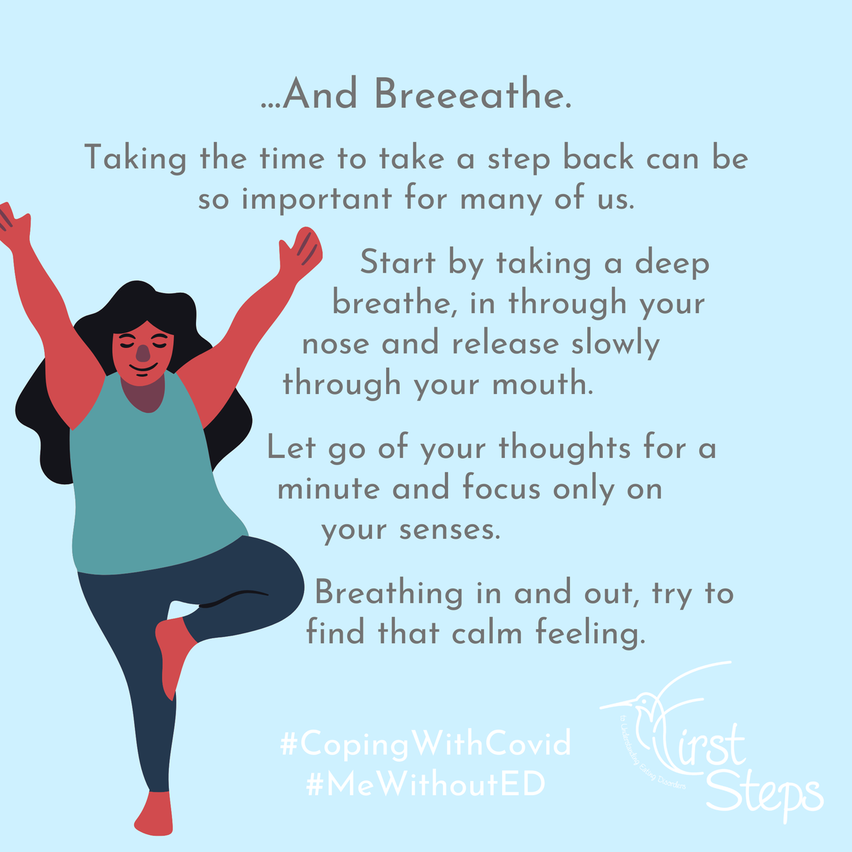 FirstStepsED's tweet photo. As another week comes to a close it's time for a bit of evening mindfulness..
Taking the time to digest the week and take a deep breath can be really important for many of us (and something we can do anywhere, any time!) Give it a go 💙

#CopingWithCovid #MeWithoutED https://t.co/x5lITa2nRH