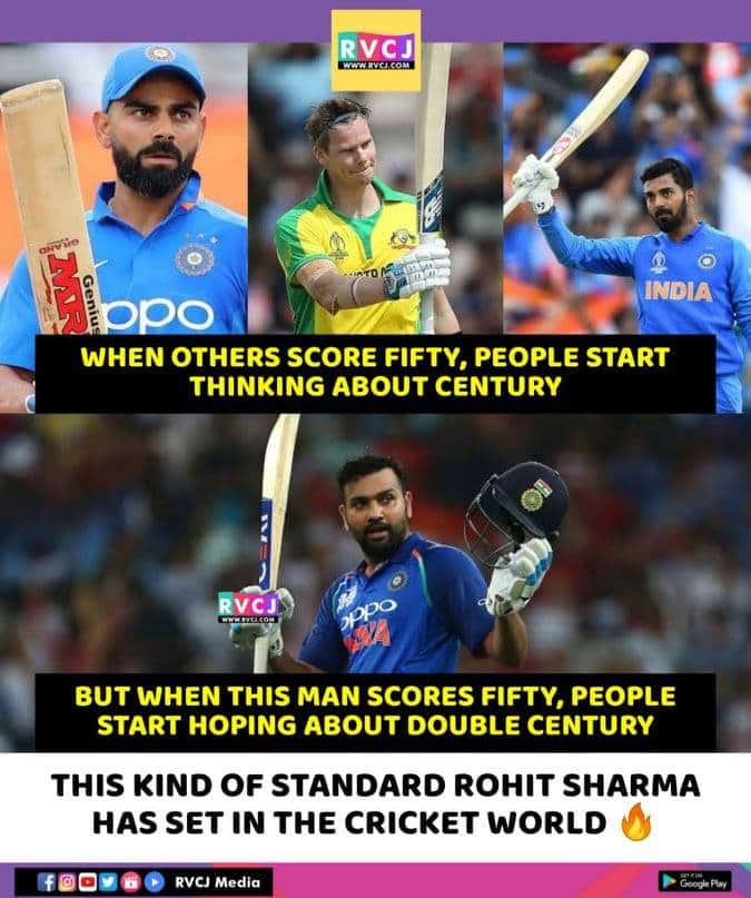 RVCJ_FB's tweet photo. That's Hitman for you..😎 @ImRo45 https://t.co/IgECl24TKH