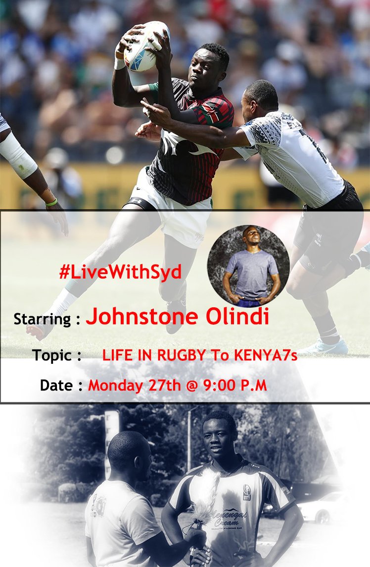 sos_networks's tweet photo. #LiveWithSyd Starring Johnstone Olindi :
:From the bottom to Kenya7s .
πΊπ₯
Time: Jul 27, 2020 09:00 PM
Join Zoom Meeting
https://t.co/rfupJ4sikm
#Lingard #ChurchillShow https://t.co/OV1k3ElwZ4