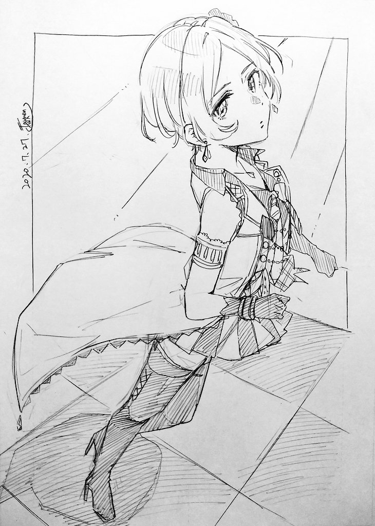 一日一奏!奏チャ!「チカチカ」です。

絵柄の簡略化ちょっと試してみたかった…なんもわからんになった…… 