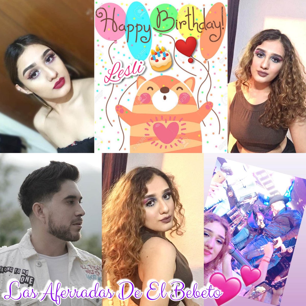 LindiisM's tweet photo. 😻✨ Mi hermosa presiiidenta @ReinhardtLesli 💜 Feliz cumpleaños princesa 🎂🎁🎊 deseo de corazón que te la pases super bonito😘 te quiero muchisimooooo, un fuerte abrazo bb 🥰😘
@El_Bebeto 😍❣️
@aferradasdebbto https://t.co/eceaYhpwZq