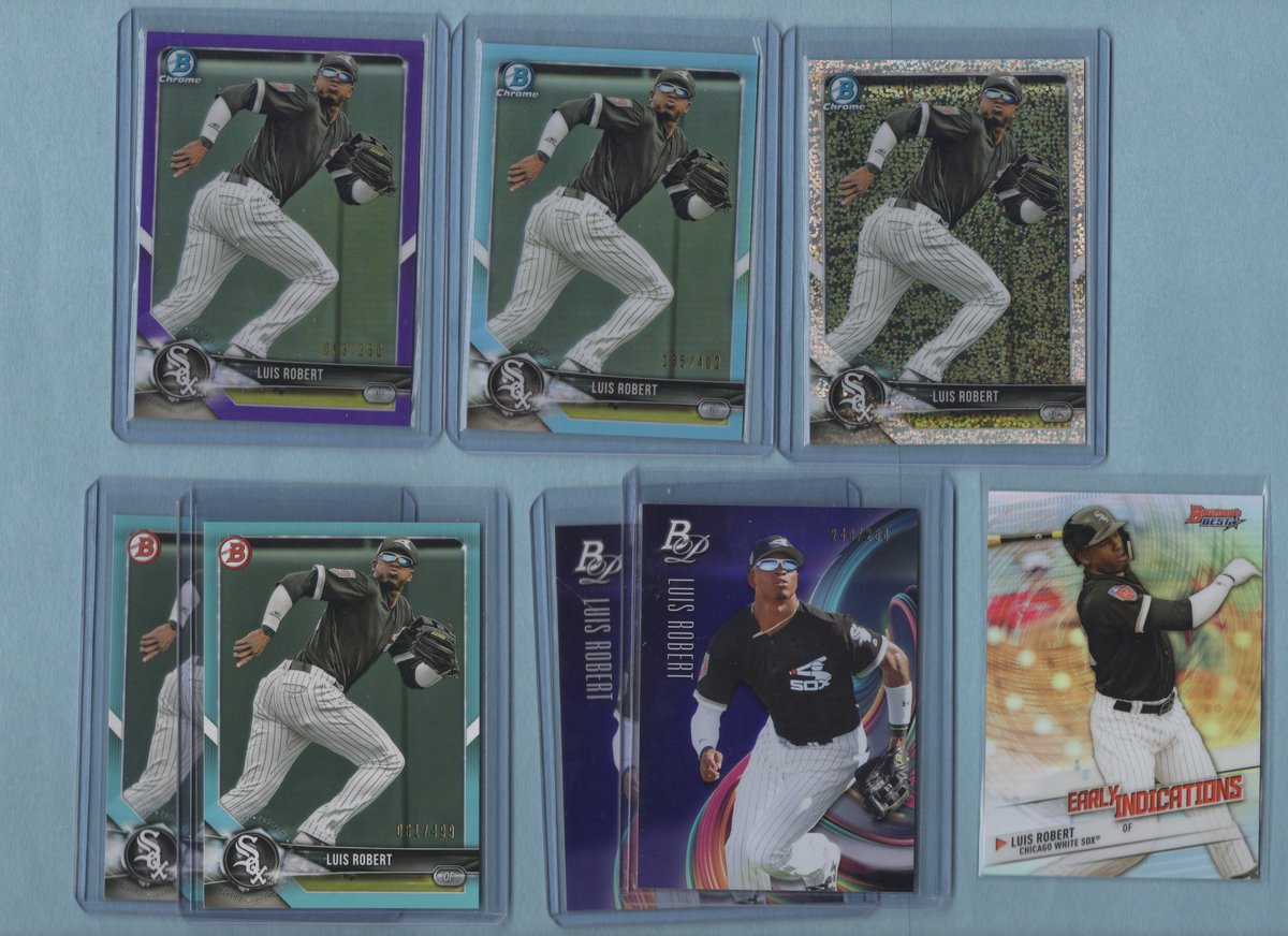 2000doubles's tweet image. Started sorting through all my cards which are mainly from 2000-current with most from 2016 newer. 20K cards no base, all inserts, parallels, #'d, etc. Finding some interesting cards and they are for sale here:
blowoutforums.com/showthread.php…

#BaseballCards #theHobby #Topps #collect