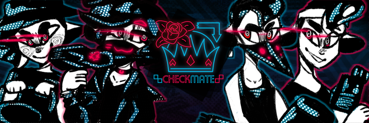 Checkm8_spl's tweet photo. Hello peasants of the splatoon community! We are CHECKMATE and we're here to cause problems! Well kinda. Only a little.

Roster:
👑@prinyaan (they/he)
👑@zuttcr (she/her)
👑@TentaWind (he/him)
👑@agentc101 (he/him) https://t.co/gOY5gOxUlI