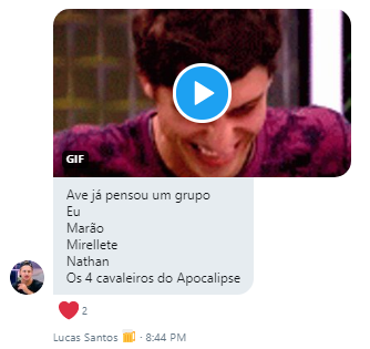 BaahBiel's tweet photo. Pensando aqui, acho que ia amar ver isso #Friends9 https://t.co/SVKIaf7DrA