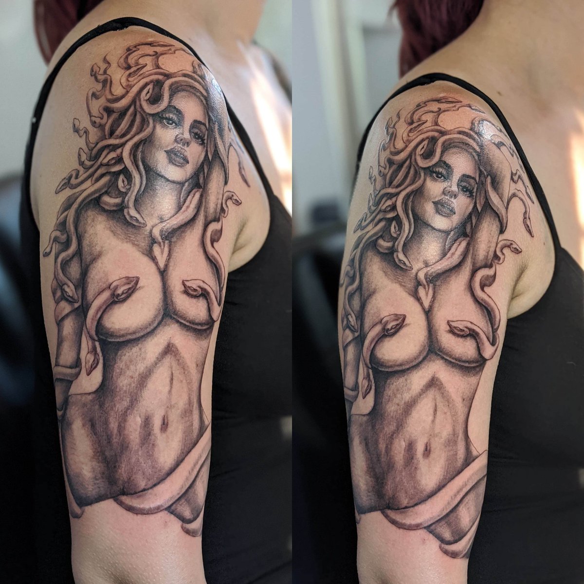 LexiBrookeXX's tweet photo. She's not deadly, she's beautiful and laughing ❤
#NewInk #ColorMeSexy #LooksCouldKill https://t.co/pesHg6QApi