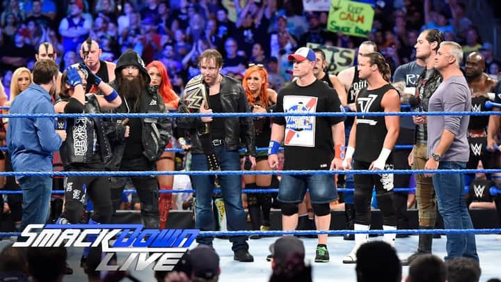 Indigo_Uchiha's tweet photo. 4 years ago today, Smackdown LIVE was born. This was such a great time for the Blue Brand π₯π₯π₯π₯ then (in less than a year) it got ruined by shitty bookings aka Jinder ππ€¦π½ββ nothing ever stays forever, especially the word special when it comes to wwe π― https://t.co/njMqeFdPfw