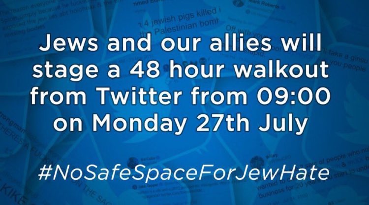 stephlouise_'s tweet photo. #NoSafeSpaceForJewHate here with you guys, see you in 48 hours 👋🏻 https://t.co/COp2mTD2Wb