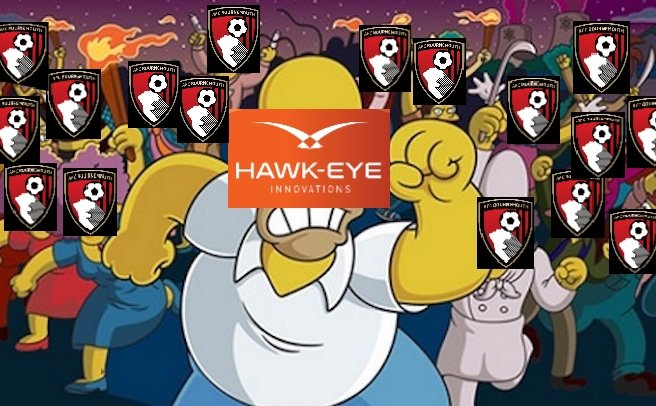 QuizyChipButty's tweet photo. @Hawkeye_view @afcbournemouth 
@premierleague 
#Hawkeye #Bournemouth #afcbournemouth #premierleague https://t.co/doRdrs98fr