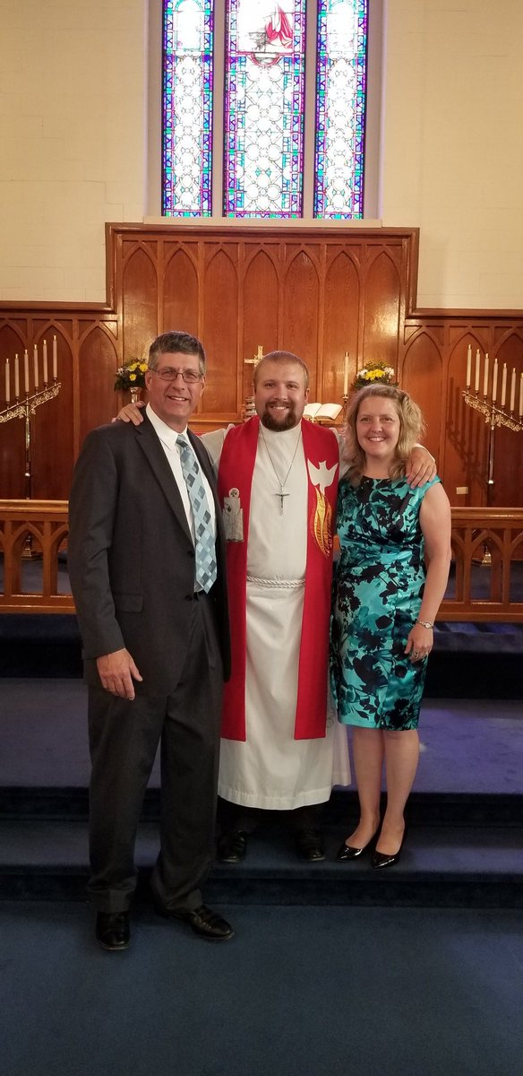 rdarends83's tweet photo. Today Tyler Arends became Rev. Tyler Arends.  He was ordained by his grandfather @CTSFWedu @thelcms https://t.co/elPLPvvGqV